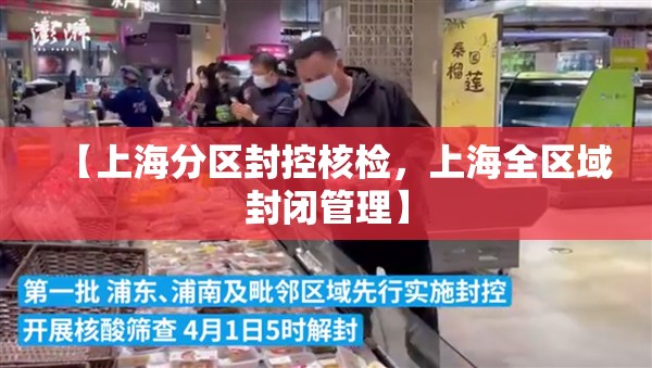 【上海分区封控核检，上海全区域封闭管理】
