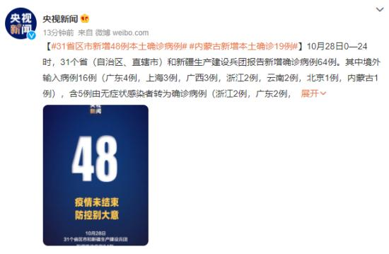 31省区市新增9例本土确诊(31省新增本土确诊9例i) 31省区市新增9例本土确诊(31省新增本土确诊9例i)