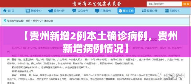【贵州新增2例本土确诊病例,贵州新增病例情况】 【贵州新增2例本土确诊病例,贵州新增病例情况】