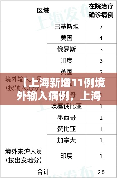 【上海新增11例境外输入病例，上海新增境外输入11例 新闻】