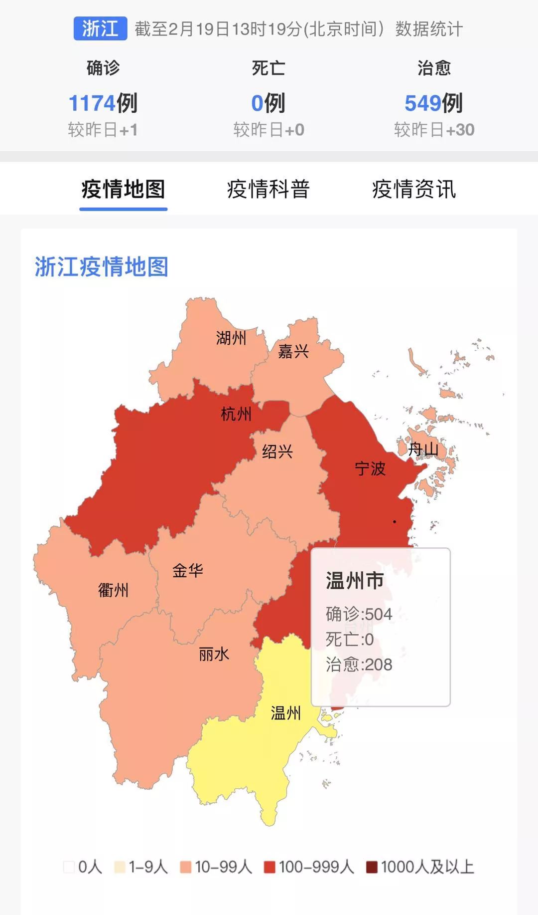 【浙江有人确诊了!，浙江确诊1例,哪个城市】