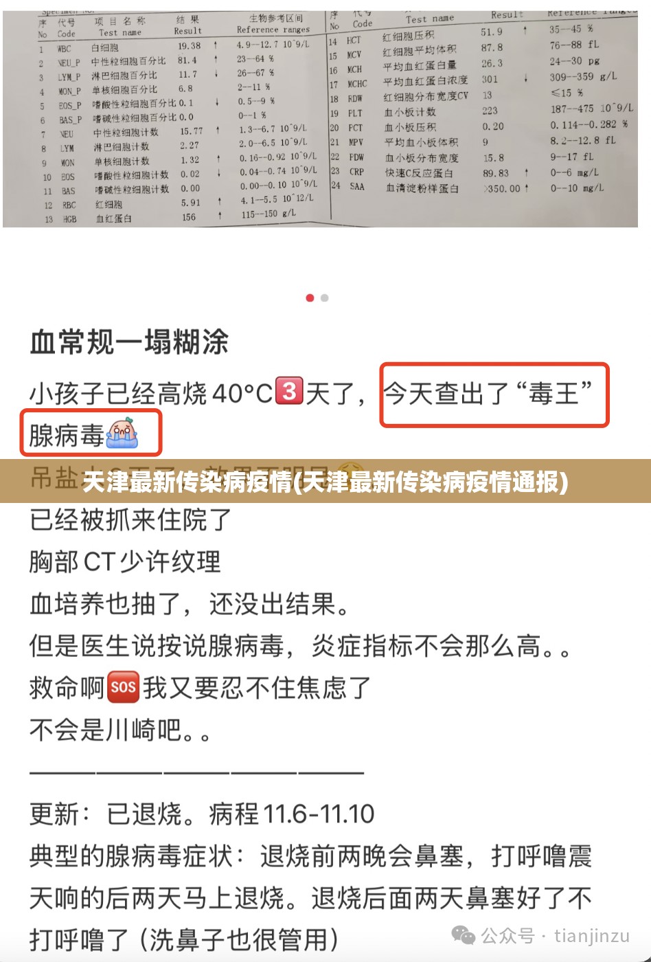 天津最新传染病疫情(天津最新传染病疫情通报)
