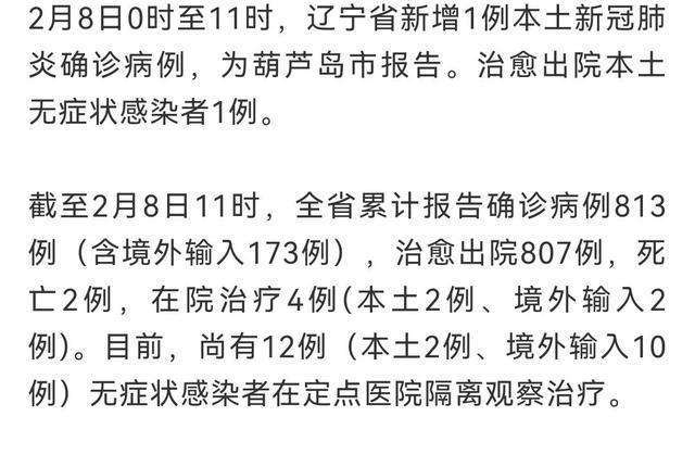 【辽宁葫芦岛绥中疫情最新消息,辽宁葫芦岛新型肺炎疫情最新消息】 【辽宁葫芦岛绥中疫情最新消息,辽宁葫芦岛新型肺炎疫情最新消息】
