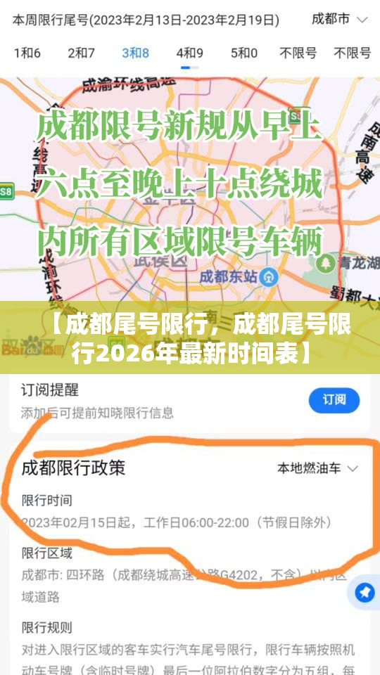 【成都尾号限行,成都尾号限行2026年最新时间表】 【成都尾号限行,成都尾号限行2026年最新时间表】