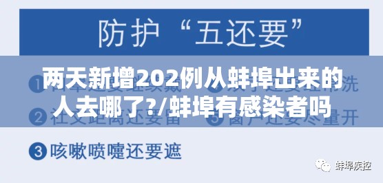 两天新增202例从蚌埠出来的人去哪了?/蚌埠有感染者吗