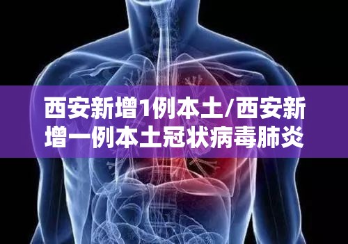 西安新增1例本土/西安新增一例本土冠状病毒肺炎