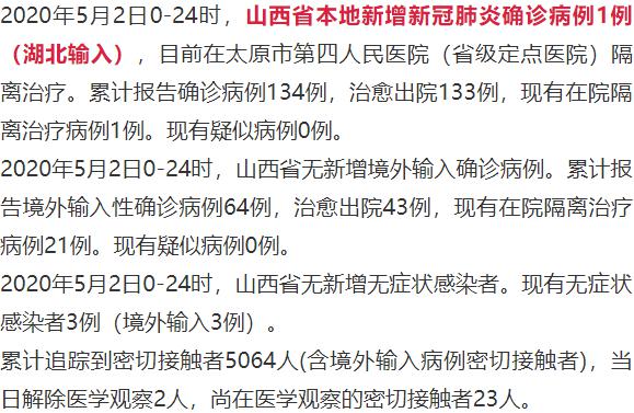 【太原新增本土确诊病例4例，太原新增1例本地确诊病例】