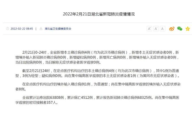 湖北新增本土确诊病例9例/湖北新增确诊病例2987例 湖北新增本土确诊病例9例/湖北新增确诊病例2987例