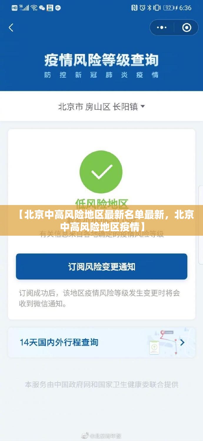 【北京中高风险地区最新名单最新,北京中高风险地区疫情】 【北京中高风险地区最新名单最新,北京中高风险地区疫情】