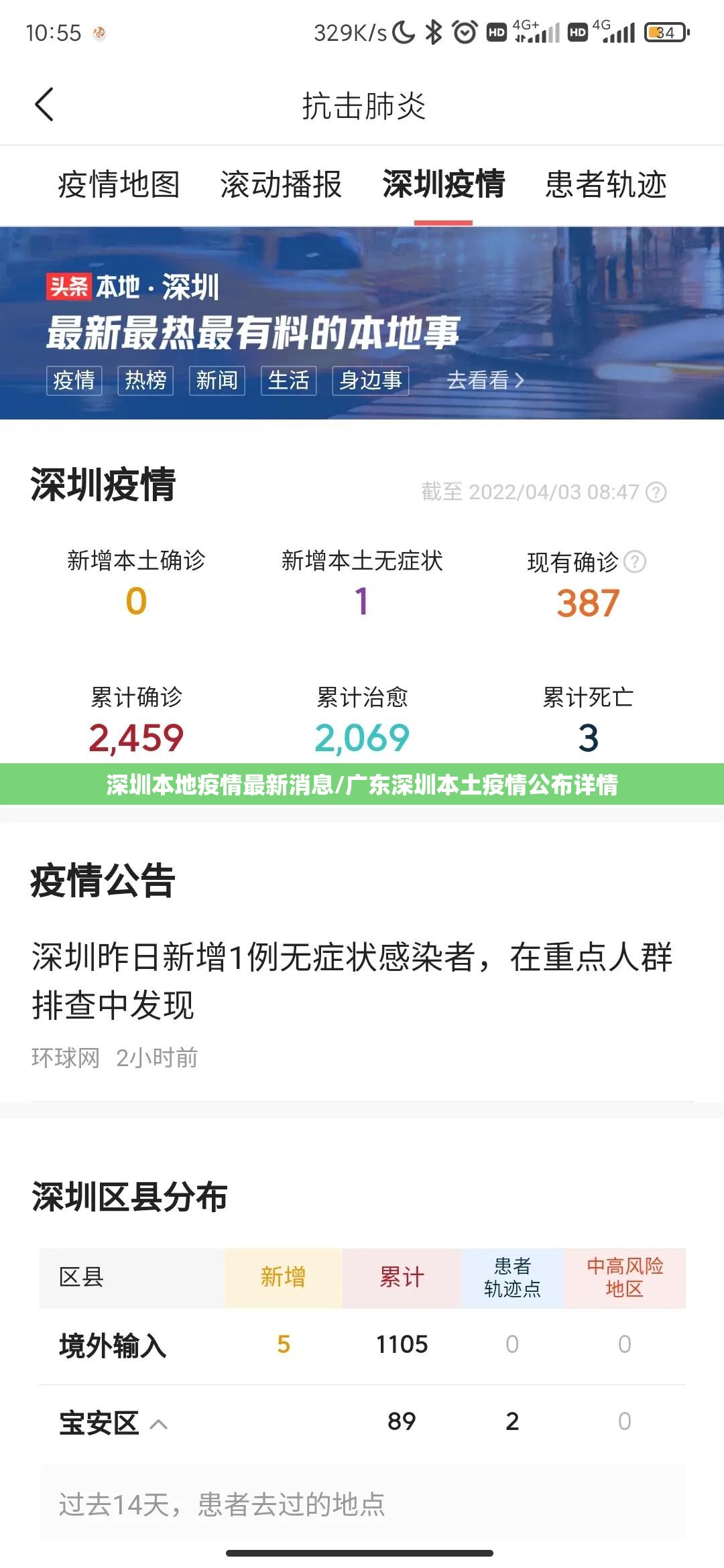 深圳本地疫情最新消息/广东深圳本土疫情公布详情