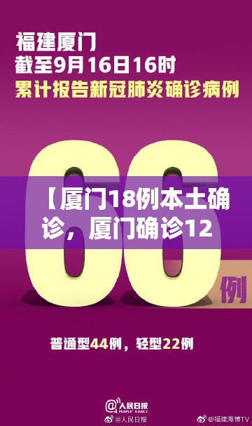 【厦门18例本土确诊，厦门确诊12例】