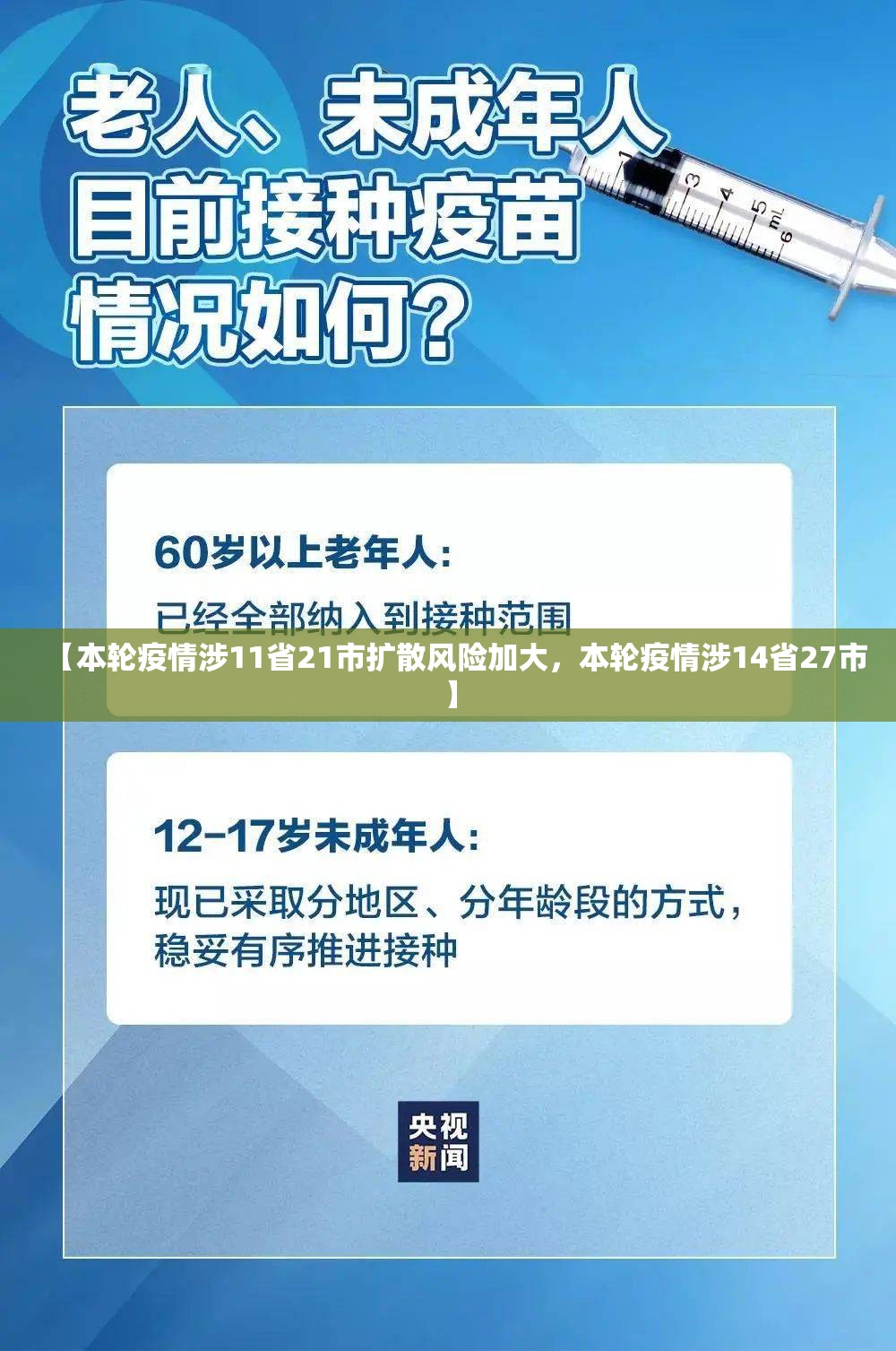 【本轮疫情涉11省21市扩散风险加大，本轮疫情涉14省27市】