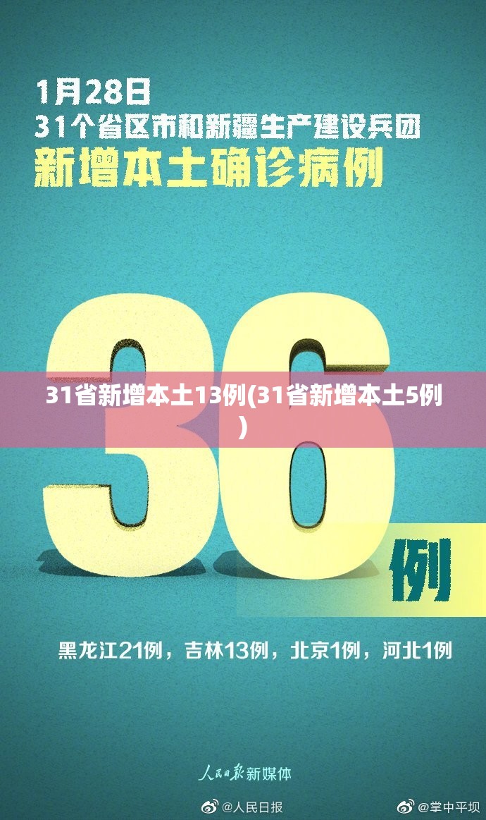 31省新增本土13例(31省新增本土5例)