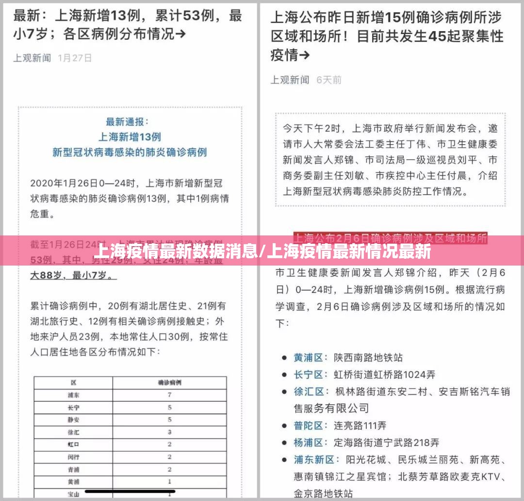 上海疫情最新数据消息/上海疫情最新情况最新