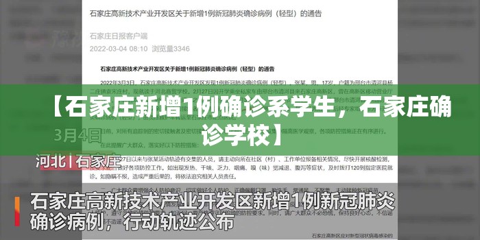 【石家庄新增1例确诊系学生,石家庄确诊学校】 【石家庄新增1例确诊系学生,石家庄确诊学校】