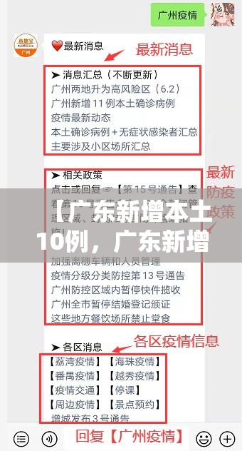 【广东新增本土10例,广东新增本土5例具体情况】 【广东新增本土10例,广东新增本土5例具体情况】