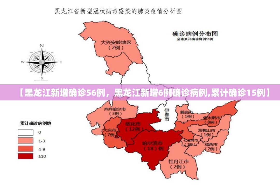 【黑龙江新增确诊56例,黑龙江新增6例确诊病例,累计确诊15例】 【黑龙江新增确诊56例,黑龙江新增6例确诊病例,累计确诊15例】