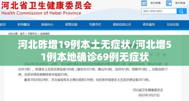 河北昨增19例本土无症状/河北增51例本地确诊69例无症状 河北昨增19例本土无症状/河北增51例本地确诊69例无症状