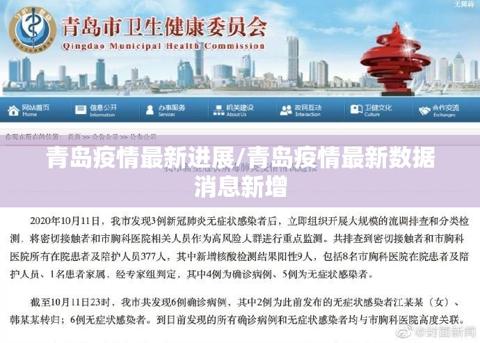 青岛疫情最新进展/青岛疫情最新数据消息新增