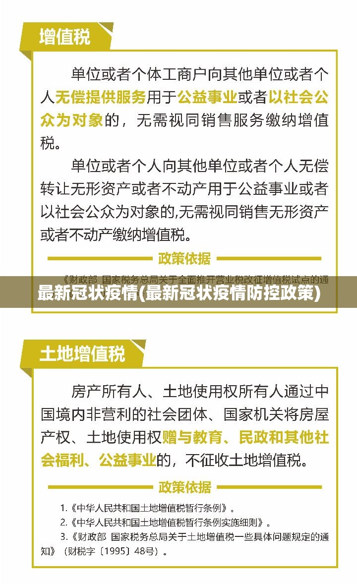 最新冠状疫情(最新冠状疫情防控政策)