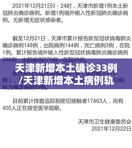 天津新增本土确诊33例/天津新增本土病例轨迹