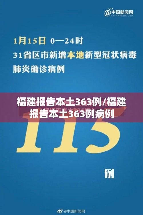 福建报告本土363例/福建报告本土363例病例
