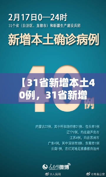 【31省新增本土40例，31省新增本土61例 本土】