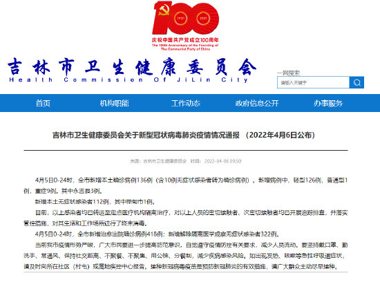 吉林市新增10例本土无症状(吉林市新增病历)