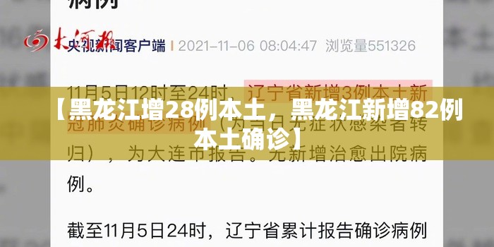 【黑龙江增28例本土，黑龙江新增82例本土确诊】