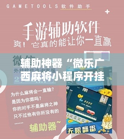 辅助神器“微乐广西麻将小程序开挂神器”通用版下载教程!