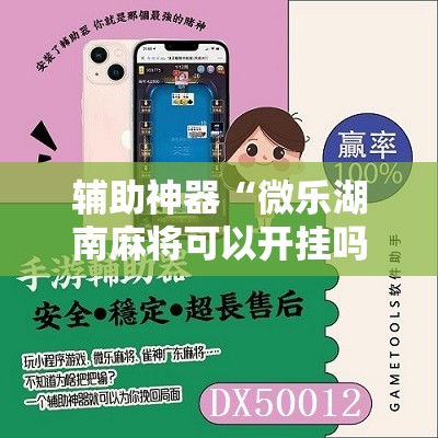 辅助神器“微乐湖南麻将可以开挂吗”掌握辅助功能必胜规则