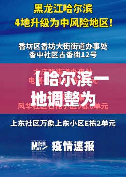 【哈尔滨一地调整为中风险，哈尔滨市2地升中风险】