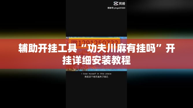 辅助开挂工具“功夫川麻有挂吗”开挂详细安装教程 辅助开挂工具“功夫川麻有挂吗”开挂详细安装教程