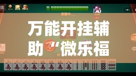 万能开挂辅助“微乐福建麻将开挂视频”附开挂脚本详细教程 万能开挂辅助“微乐福建麻将开挂视频”附开挂脚本详细教程