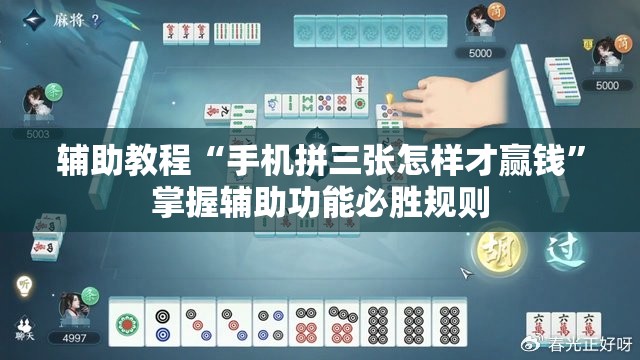 辅助教程“手机拼三张怎样才赢钱”掌握辅助功能必胜规则