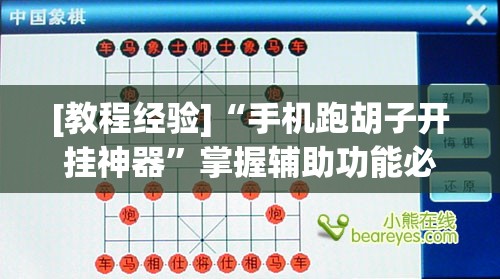 [教程经验]“手机跑胡子开挂神器”掌握辅助功能必胜规则
