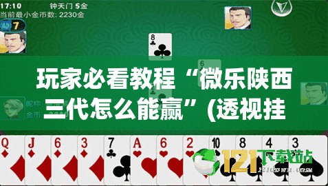 玩家必看教程“微乐陕西三代怎么能赢”(透视挂)辅助透视教程
