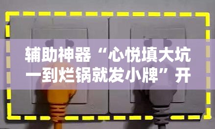 辅助神器“心悦填大坑一到烂锅就发小牌”开挂详细安装教程