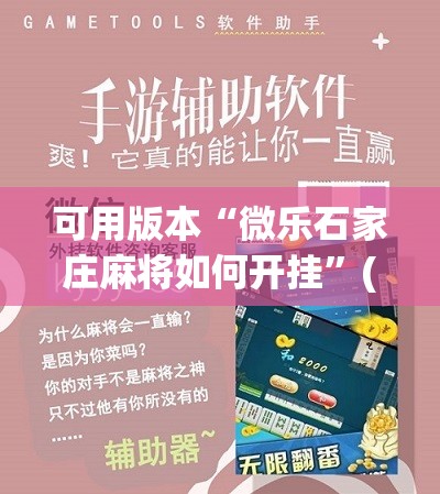 可用版本“微乐石家庄麻将如何开挂”(原来确实是有插件)