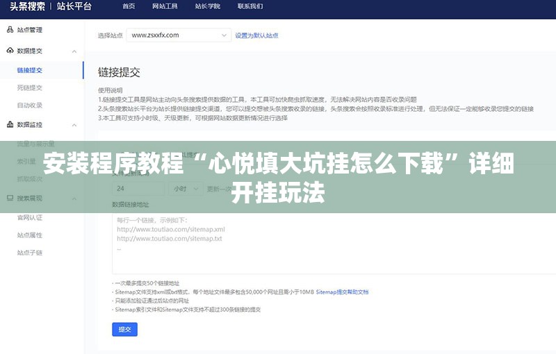 安装程序教程“心悦填大坑挂怎么下载”详细开挂玩法