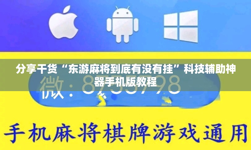 分享干货“东游麻将到底有没有挂”科技辅助神器手机版教程