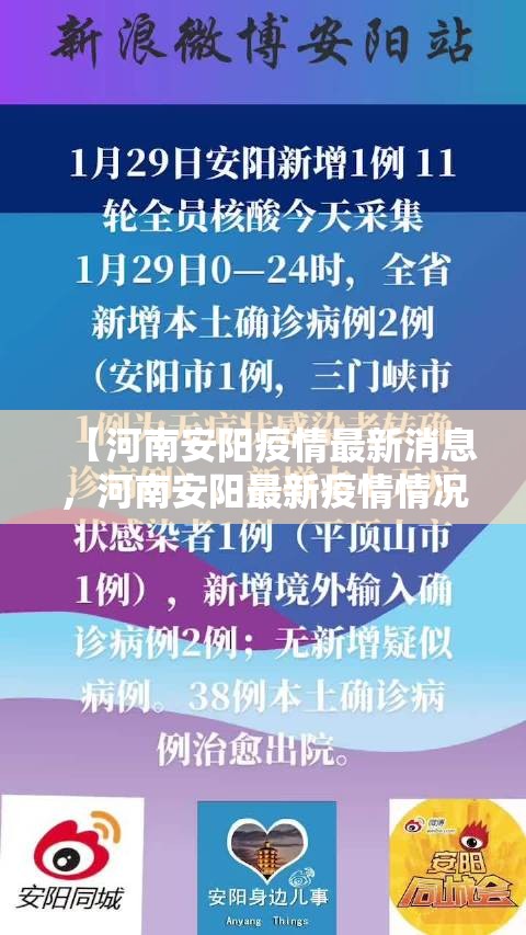 【河南安阳疫情最新消息，河南安阳最新疫情情况】