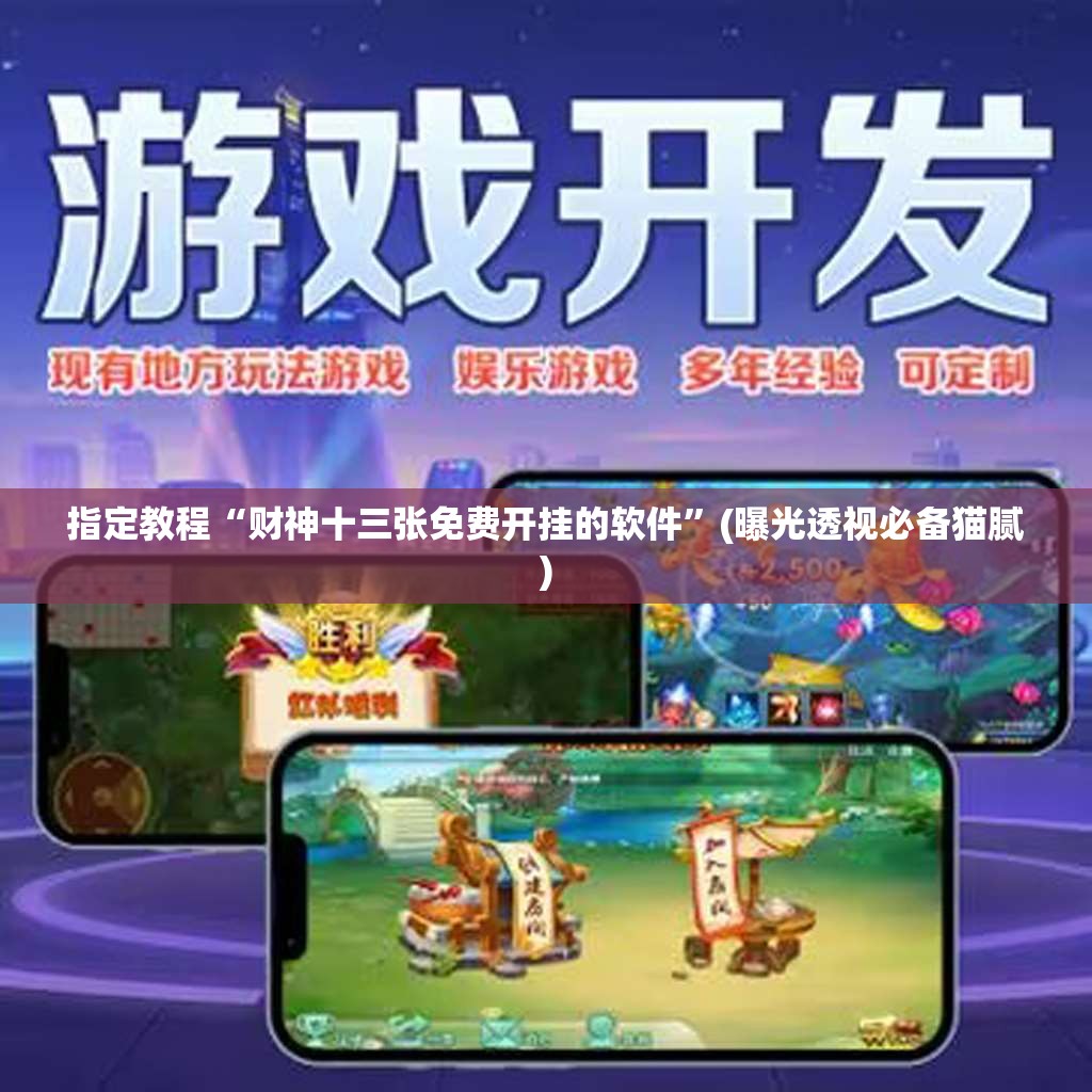 指定教程“财神十三张免费开挂的软件”(曝光透视必备猫腻)