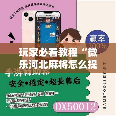 玩家必看教程“微乐河北麻将怎么提高胜率”分享装挂详细步骤