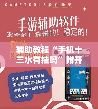 辅助教程“手机十三水有挂吗”附开挂脚本详细教程
