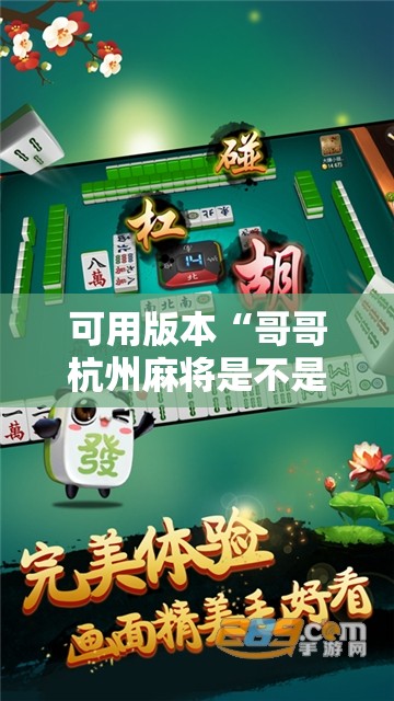 可用版本“哥哥杭州麻将是不是有挂!辅助神器插件下载