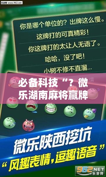 必备科技“？微乐湖南麻将赢牌技巧”分享装挂详细步骤