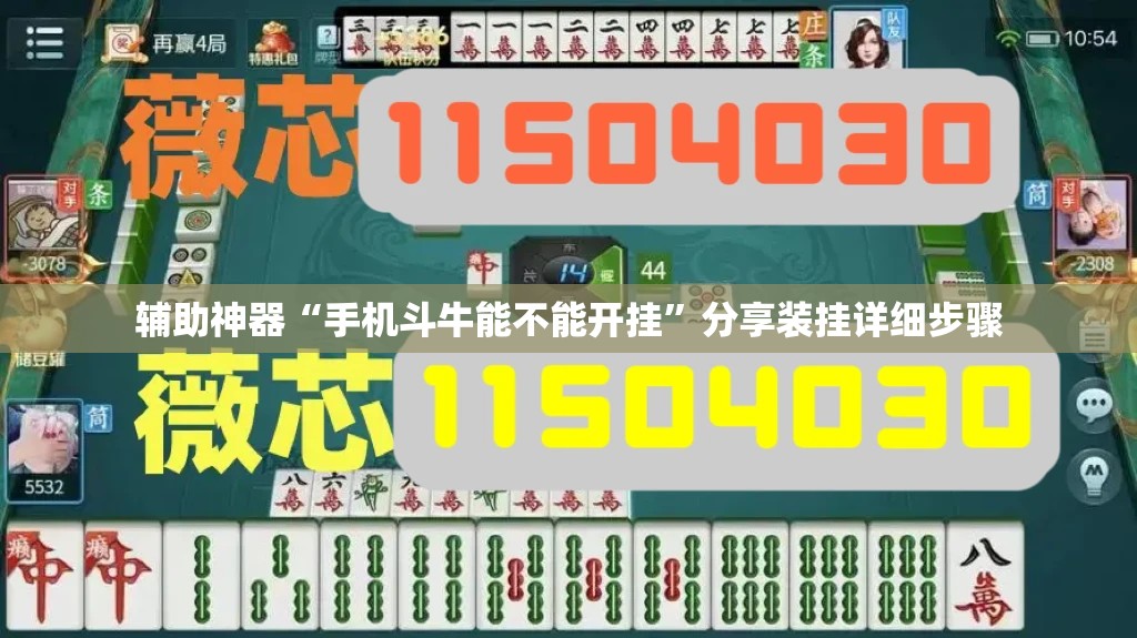 辅助神器“手机斗牛能不能开挂”分享装挂详细步骤