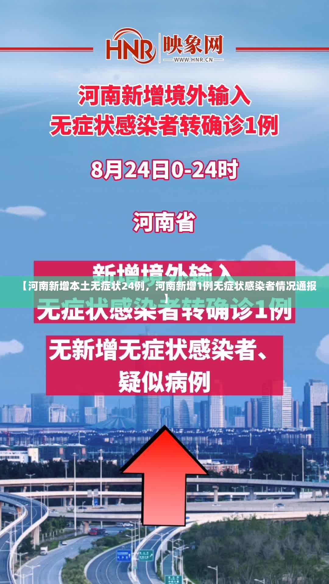 【河南新增本土无症状24例，河南新增1例无症状感染者情况通报】