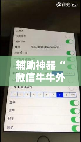 辅助神器“微信牛牛外卦神器”科技辅助神器手机版教程